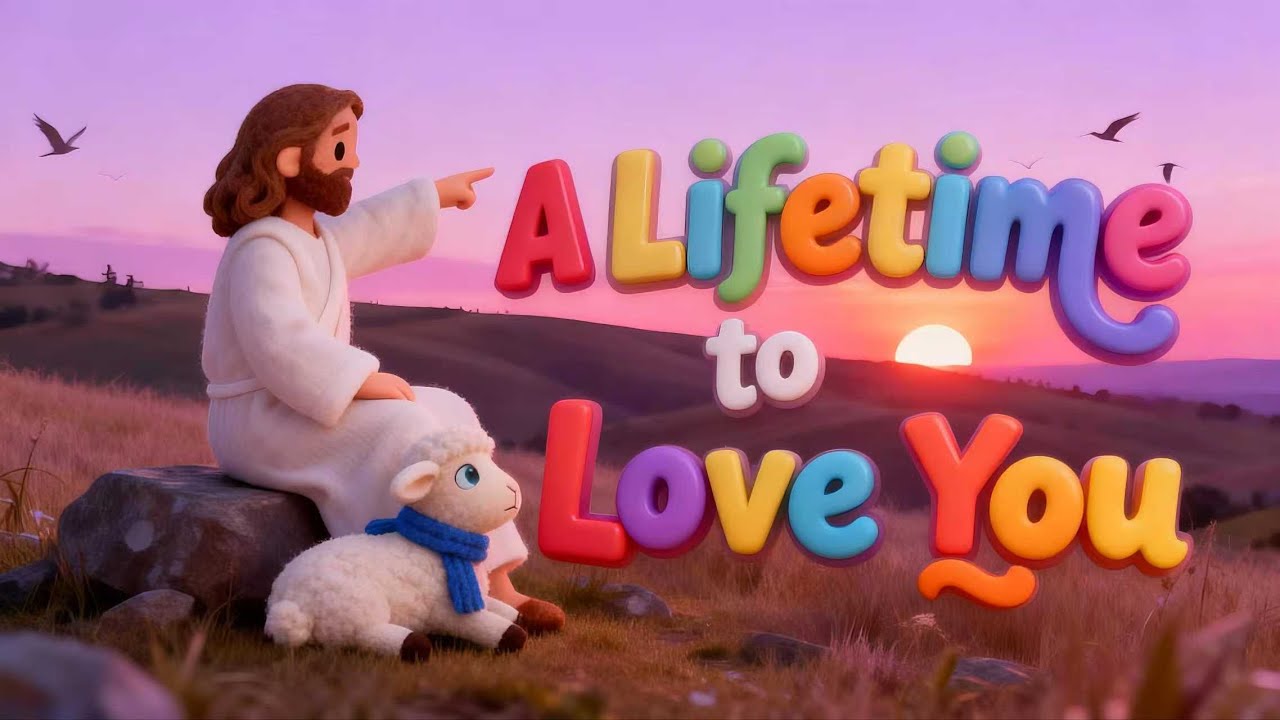 A Lifetime to Love You | God loves you child song | Nursery Rhymes ｜Sing Kids｜bedtime prayer song
