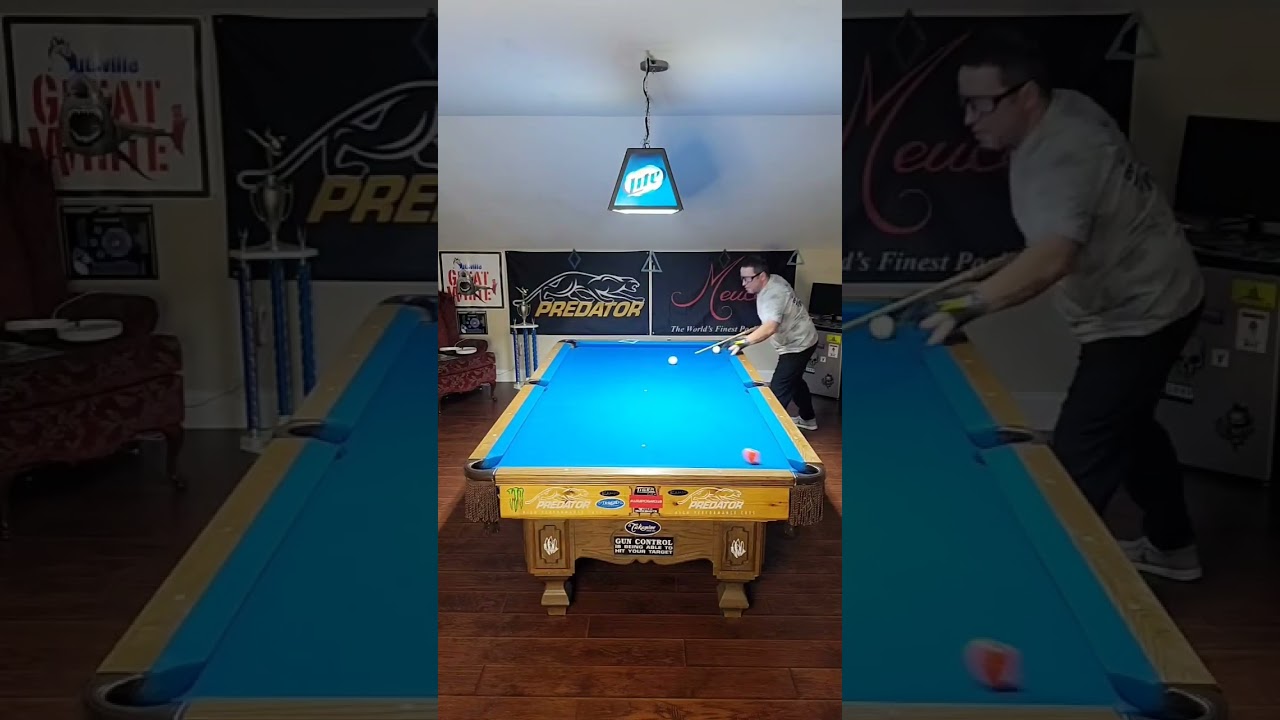 Image of video the #poolplayer #billiards #sports #pool #subscribe #9ball #follow #pooltable #rm #fm #trickshots #trick 22