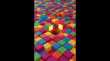 dice cube rotate the purfect loop satisfying animation #satisfying #infiniteloop #3dart