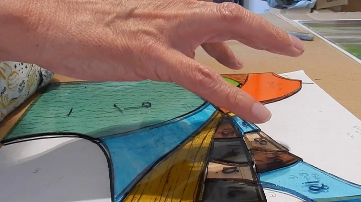 10 Fitting pieces of glass to cutline drawing