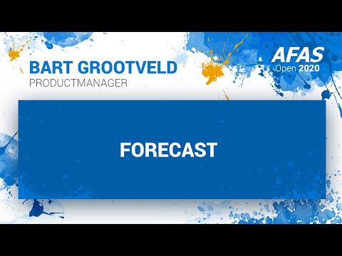 AFAS Open 2020 - Forecast