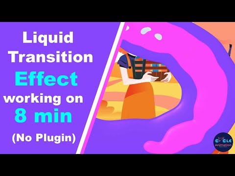Liquid Transition using After Effects Tutorial