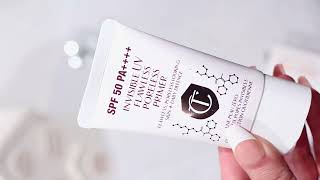 Unbox @CharlotteTilbury Flawless poreless primer with me 