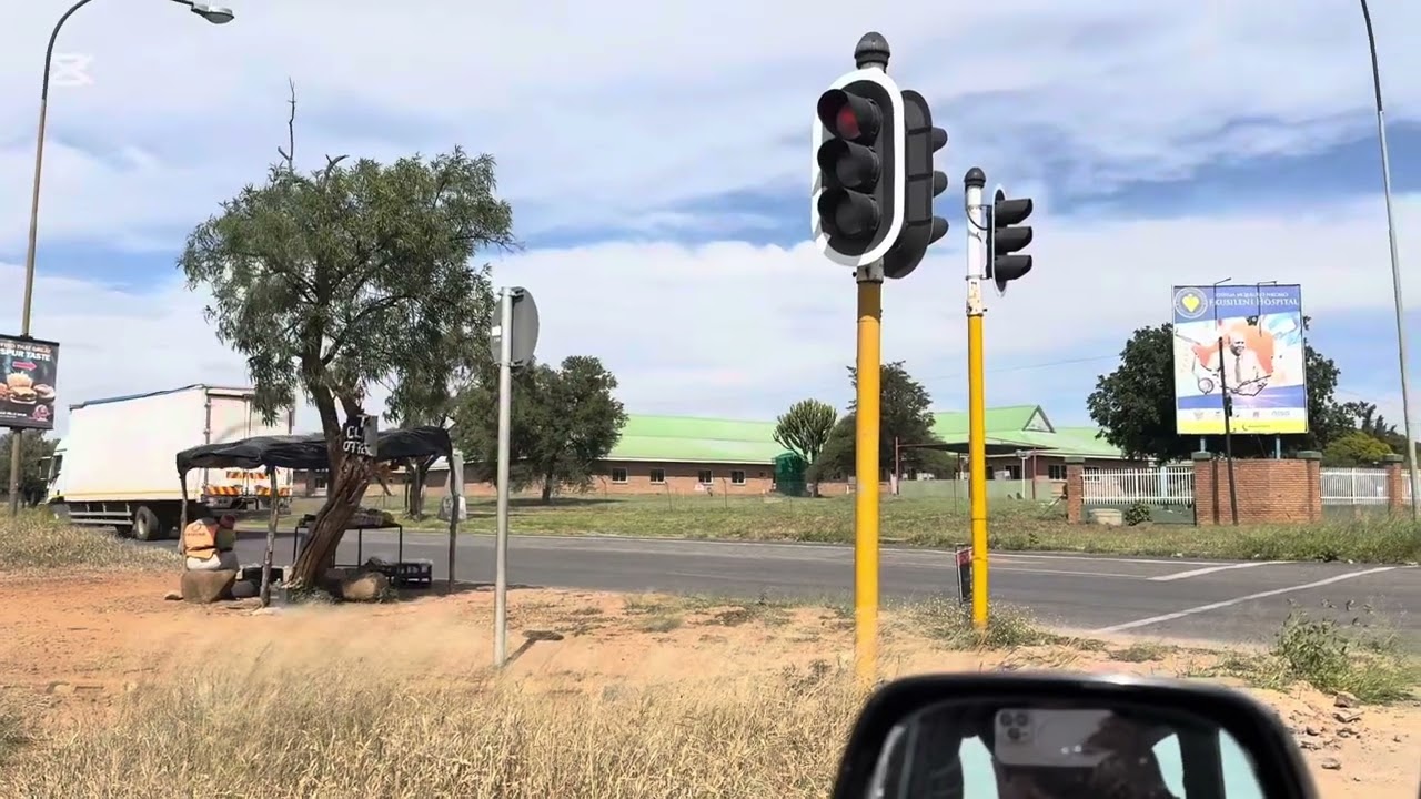 Driving Along Selborne Park Surburb