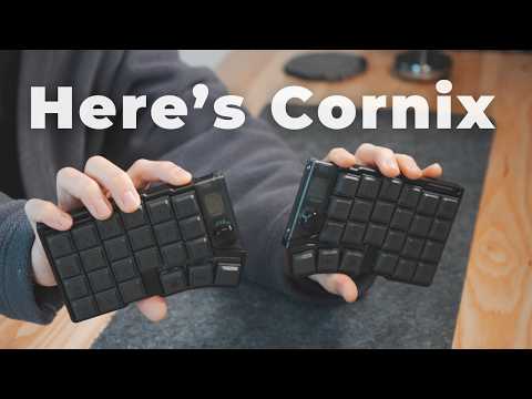 Cornix has arrived! Split keyboards are an essential work tool