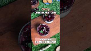 Cherry Cheesecake Cups ! The perfect recipe with American North West Cherries