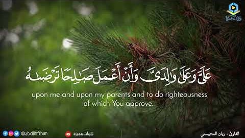 #ريان_المحيسني || تلاوة بديعة تأخذ بمجامع القلوب♡ ﴿وَلَقَدْ آتَيْنَا دَاوُدَ وَسُلَيْمَانَ عِلْمًا﴾