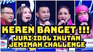 JURI INDONESIAN IDOL IKUTAN JEMIMAH CHALLENGE KEREN BANGET !! ANANG PALING KEREN