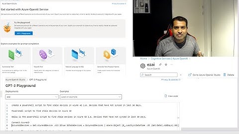 Exploring Chat GPT-3 via Microsoft Azure Open AI Studio