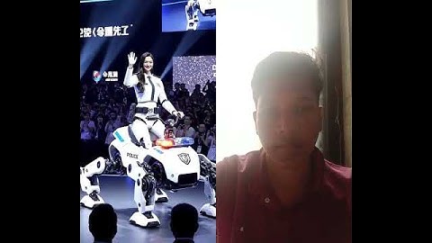 Quadruped Robot Police Demo, Shorts#roboti