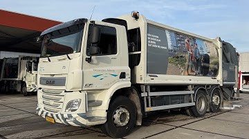 Vrachtwagen, DAF, CF290 FAN achterlader GeesinkNorba GPM IV i 22H25, 2015