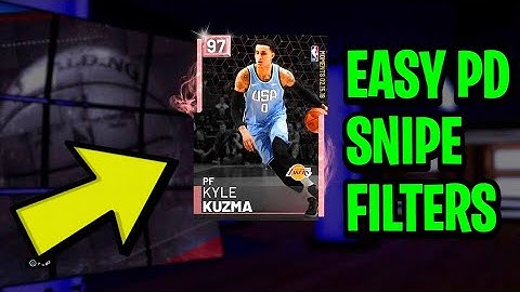 NBA 2K19 - 3 HIDDEN SNIPE FILTERS! PD SNIPES FOR 500 MT - MAKE 100,000 MT in An HOUR!