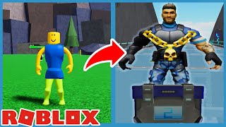 I Became The Biggest AJ STRIKER Noob in Roblox | Mega Noob Simulator Metaverse