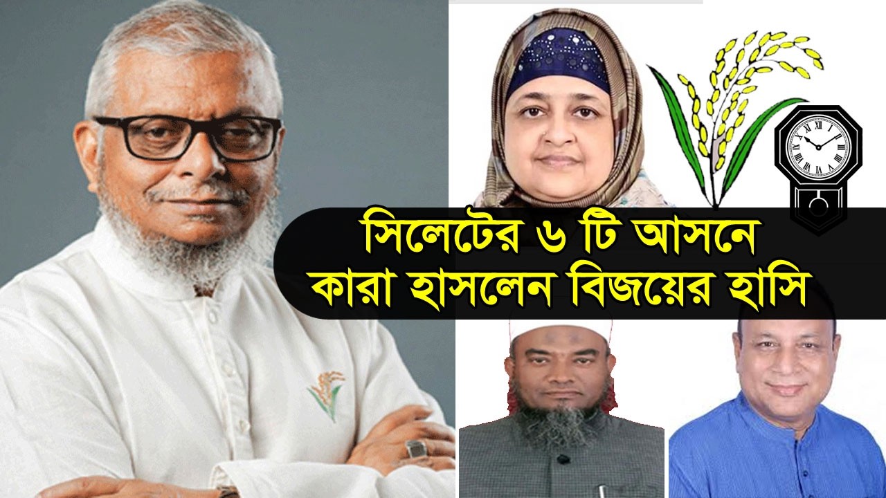 সিলেটের ৬ টি আসনে কারা হাসলেন বিজয়ের হাসি || Election Result || Banglaviewtv || Sylhet news
