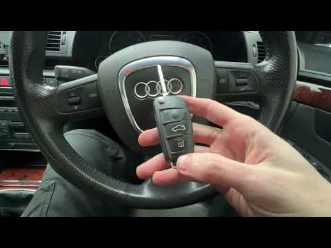 How to re-sync your Audi key fob with your car (A4 Avant B7)