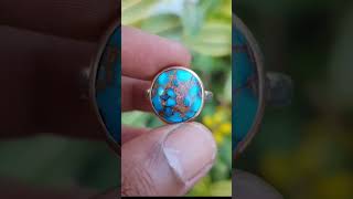 حجر الفيروز من مصر.  جميل جدًا | 이집트에서 온 청록색 돌. 매우 아름다운 | turquoise stone from Egypt  very beautiful