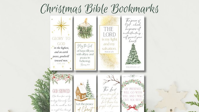 christmas-bible-bookmarks-printable-scripture-bookmark-set-christian-gifts-holiday-faith-gift-youtube for Free Printable Religious Christmas Bookmarks Christmas Bible Bookmarks – Printable Scripture Bookmark Set, Christian Gifts, Holiday Faith Gift - YouTube for Free Printable Religious Christmas Bookmarks