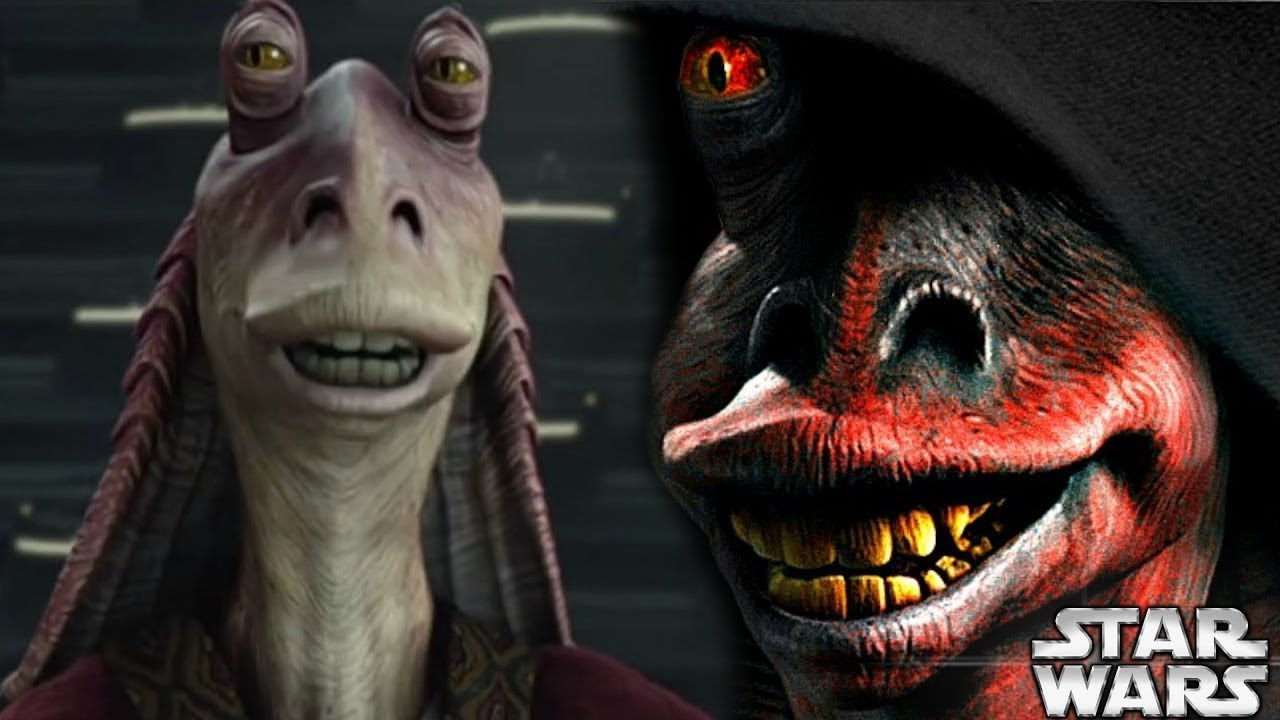 The Final Fate Of Jar Jar Binks [canon] Star Wars Explained Youtube