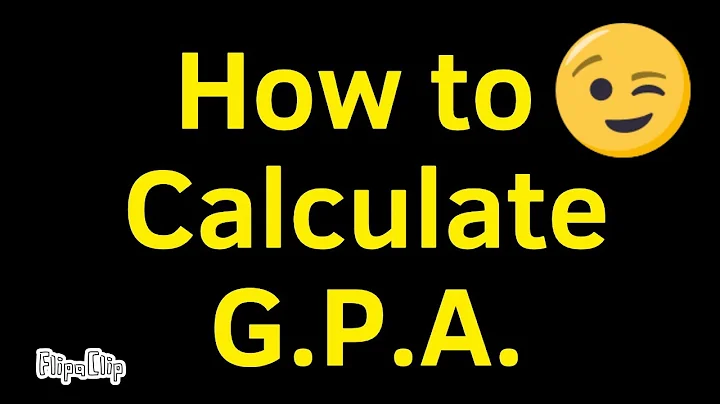 How to Calculate G.P.A. | How to Figure Out Your Grade Point Average