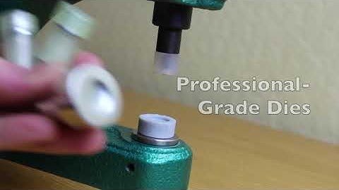 How to Install Plastic Snaps without Changing Dies with KAM DK93 Press (Instructional Tutorial)