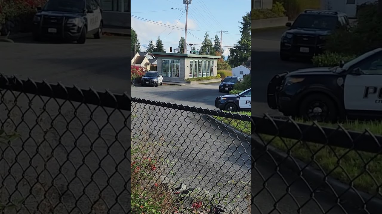 3Cops(911) are working here! Stop driving over limit 