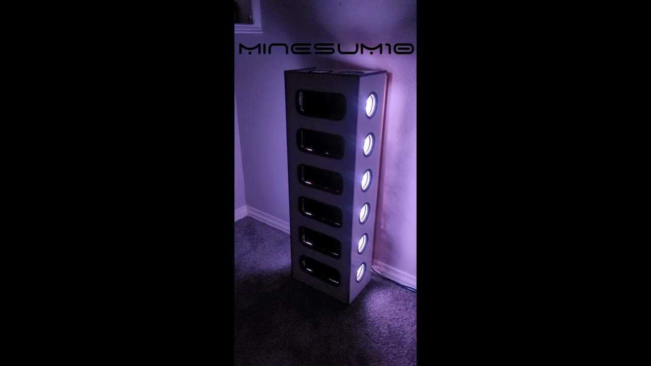 MineSum10 - 3070TI.FE.VI Custom GPU Mining Rig