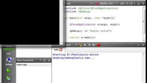 C++ Qt 2 - QT программирование - Hello world (VoidRealms)