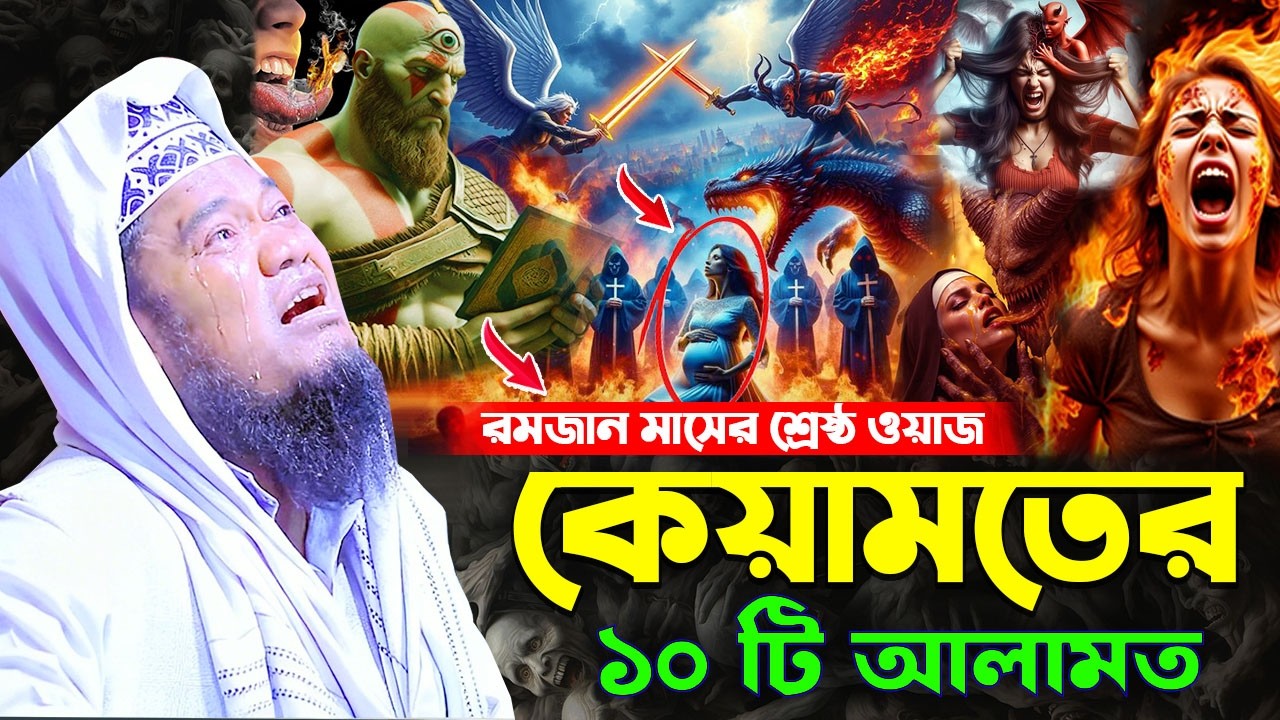 কেয়ামতের ১০টি আলামত | হৃদয় কাঁপানো বয়ান | Maulana Ruhul Amin Siddiqui | Waz Mahfil 2026 VAIRAL