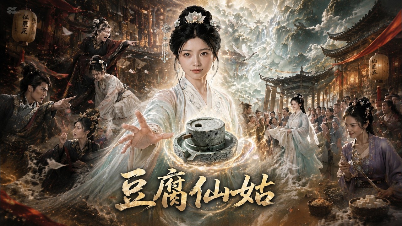 被貶下凡賣豆腐，她竟是九天仙姑