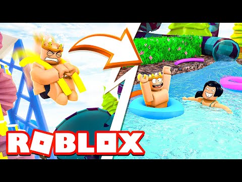 Jumping Off Of A Huge Cliff Into Roblox Water World Youtube - slider jump roblox