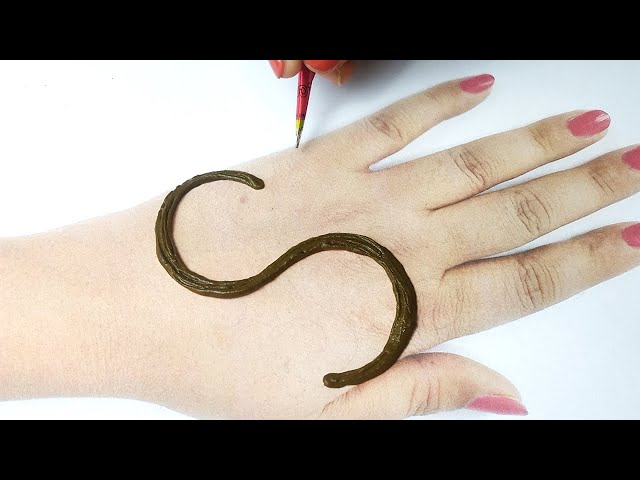 New Mehndi Design From S Letter Full Hand Mehndi Design Backhand S अक षर स म ह द बन न स ख Beautyzing