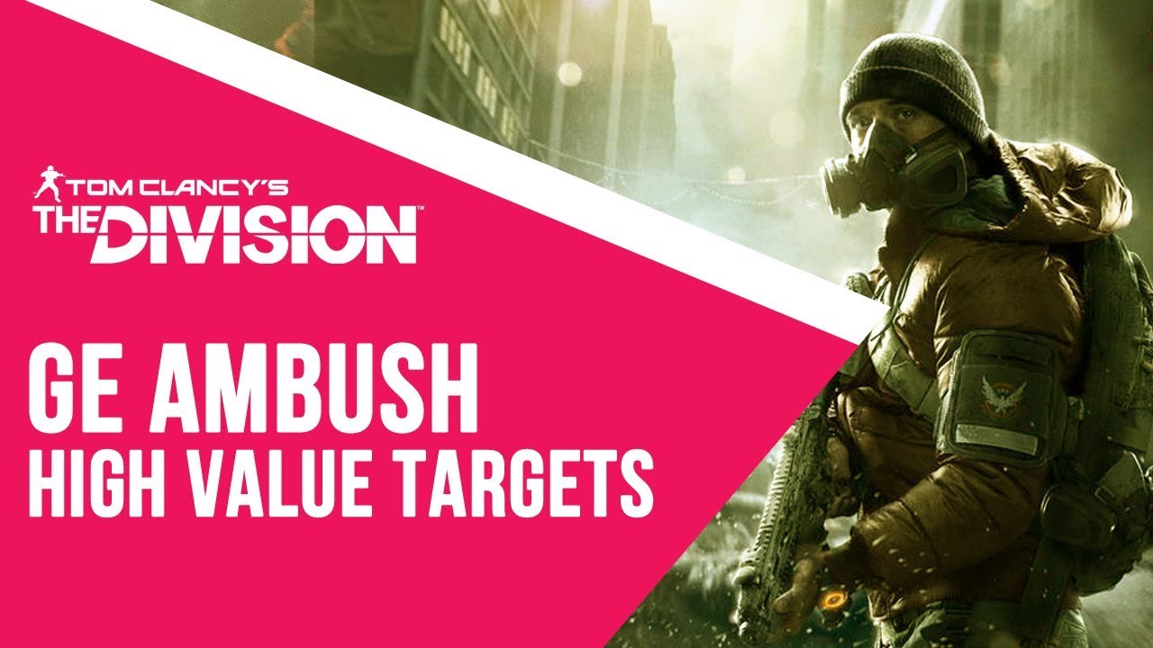 The Division 1.8 - Global Event Ambush HVTs - YouTube