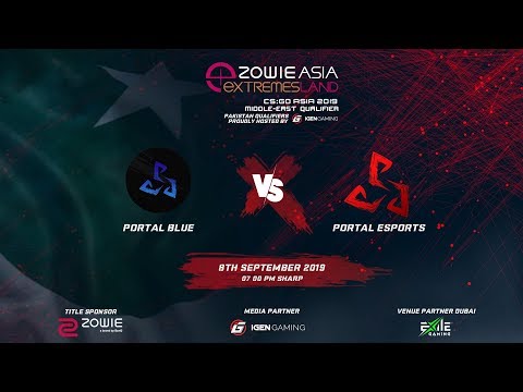 FINAL | Live: Portal Esports Vs Portal Blue | Zowie Extremesland 2019 Asia (Pakistan Qualifiers)