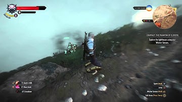 The Witcher 3 Walking/Floating Glitch