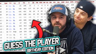 Can we name these Players who share birthdays ONLY by their stats?