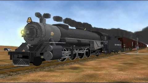 Open Rails Test Video (Starring the East Metro Mikado)