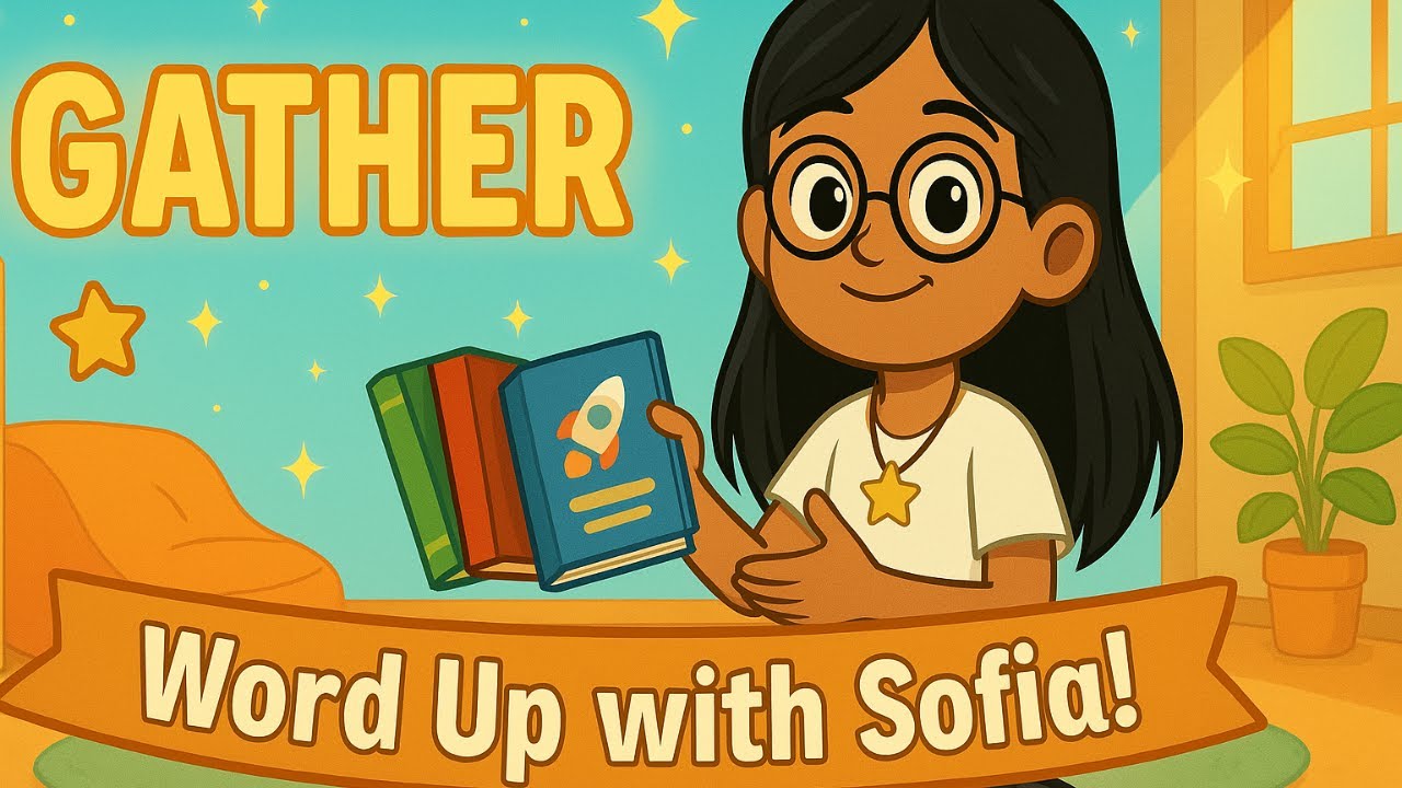 GATHER | Word Up with Sofia! (With Synonyms & Antonyms) | 5th Grade Vocabulary Fun! (06/22/25)