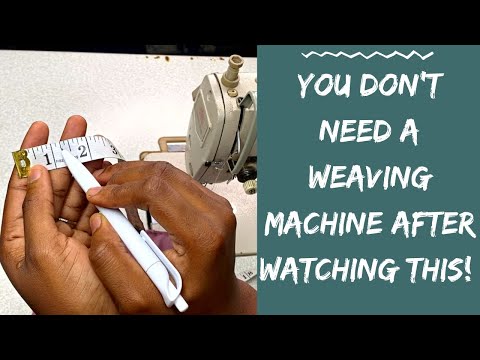 YOU DON'T NEED A WEAVING MACHINE AFTER WATCHING THIS||BEST HACK EVER||TIPS & TRICKS WITH