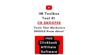 🎯CB Snooper: Tool No 1 - I.M Toolbox Series #shorts