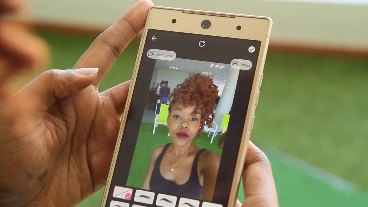 Make Up Feature - Tecno Camon C9