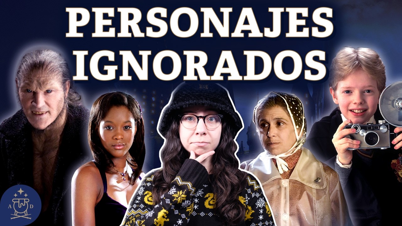 5 Personajes de Harry Potter que las Películas IGNORARON… y sus Historias SORPRENDENTES