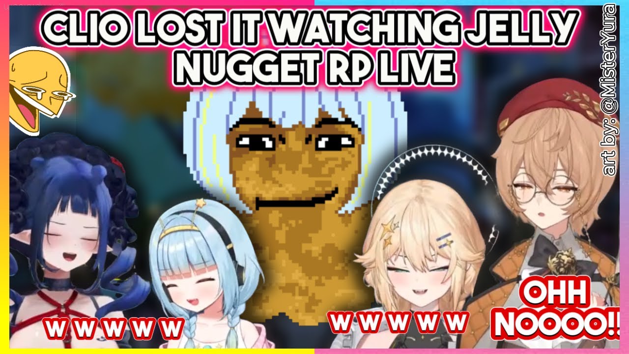 Jelly Nugget RP & PhaseWish's 'Normal' Talk Broke Clio 🤣| Jelly Lumi DIzzy Clio Phase invaders Clips