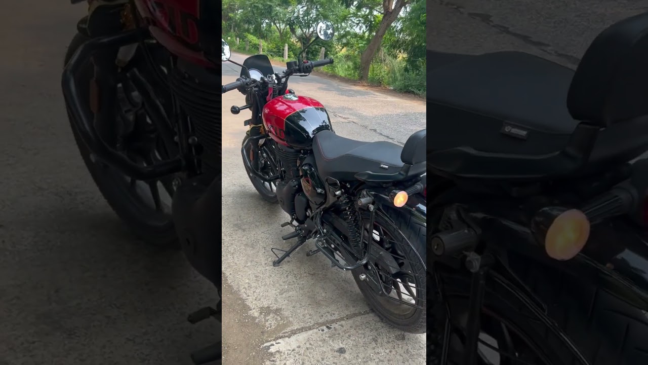 Hunter 350 rebel red 