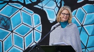 President Lynn Morton's speech at the Owen Middle School mural dedication