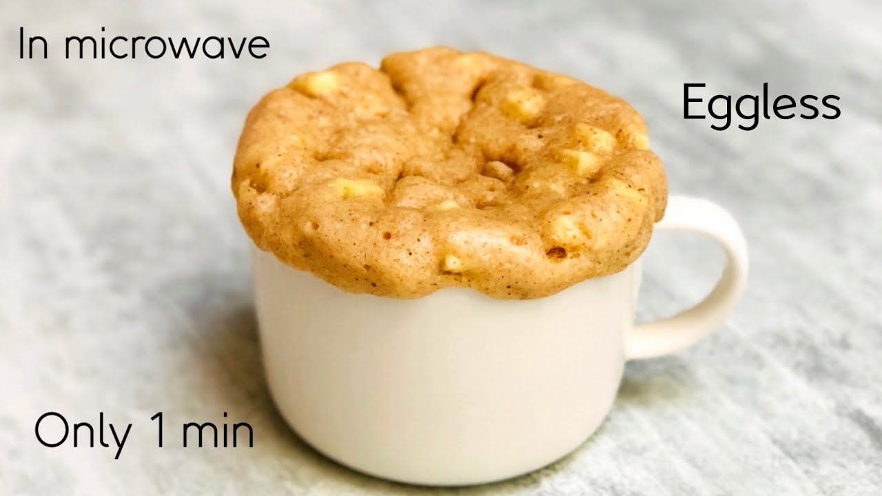 Apple Mug Cake In Microwave | Apple Mug Cake in 1 Minute | Mug Cakes | Microwave Cakes