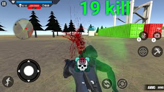 Gorilla G unknown simulator - gameplay Walkthrough part - 2 Battleground 19 kill (ios,android) screenshot 1