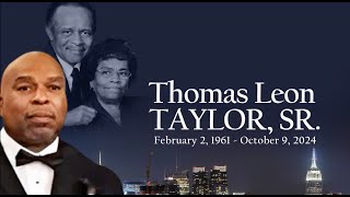 Thomas Taylor Tribute