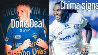Elsinho signs for Chennaiyin fc! Daniel Chima to CFC Done Deal!