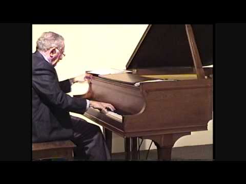 Last piano recital of 20th century modern classica...