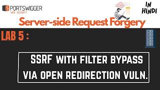 SSRF Lab 5 | Filter Bypass via Open Redeiction |  PortSwigger | In Hindi